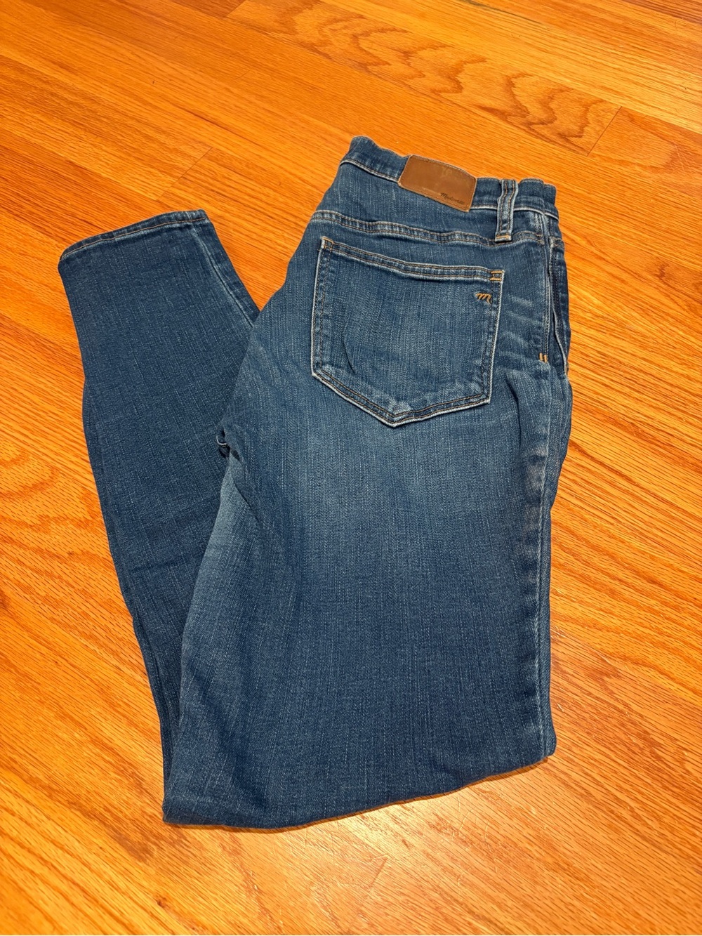 Madewell Dark Blue Skinny Jeans